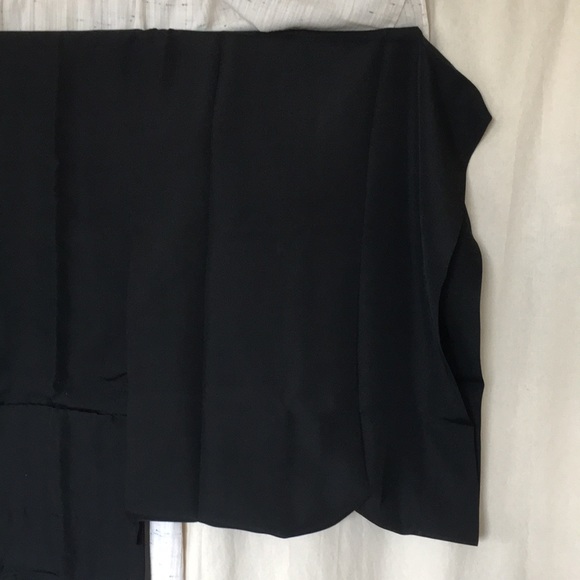 Japanese 🇯🇵 monk costume black kimono poly VTG - Picture 8 of 10